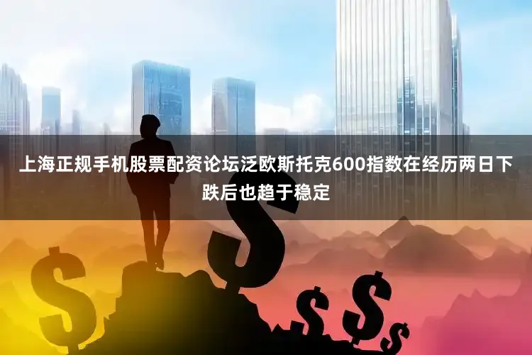 上海正规手机股票配资论坛泛欧斯托克600指数在经历两日下跌后也趋于稳定