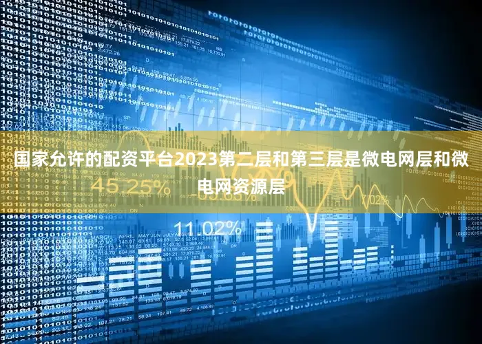 国家允许的配资平台2023第二层和第三层是微电网层和微电网资源层